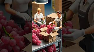 grapes export 🍇 #satisfying #grape #lifeisbutadream #farming #motivation #love #satisfying