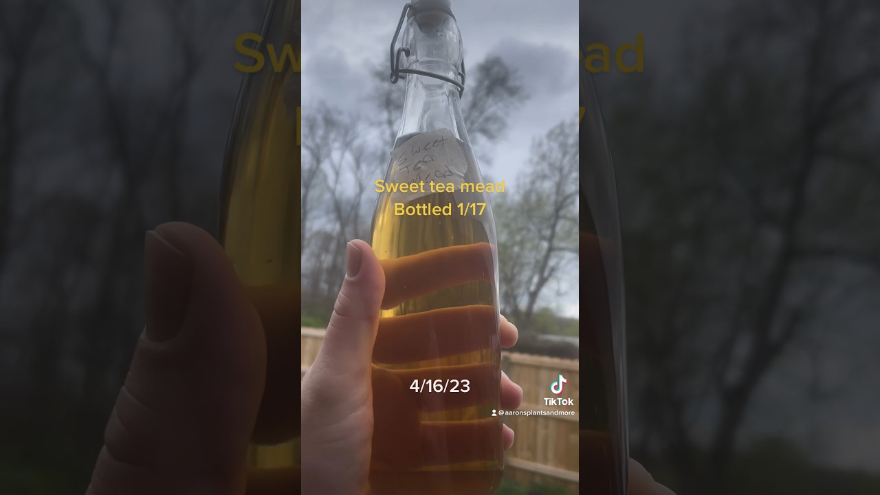 Sweet tea mead review