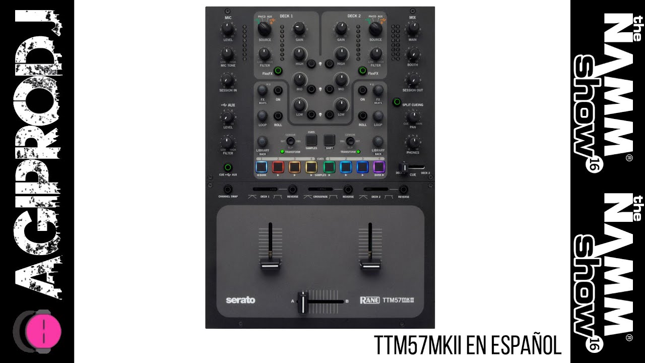 RANE TTM57MKII Overview (En Español) | agiprodj.com