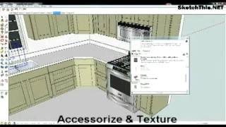 Using Sketchup in Kitchen Design screenshot 3