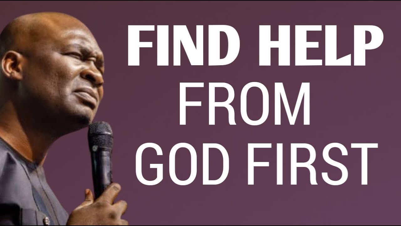 НАЙДИТЕ ПОМОЩЬ ПРЕЖДЕ ВСЕГО У БОГА | АПОСТОЛ ДЖОШУА СЕЛМАН