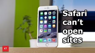 Do these steps if Safari can't open sites in your iPhone screenshot 2