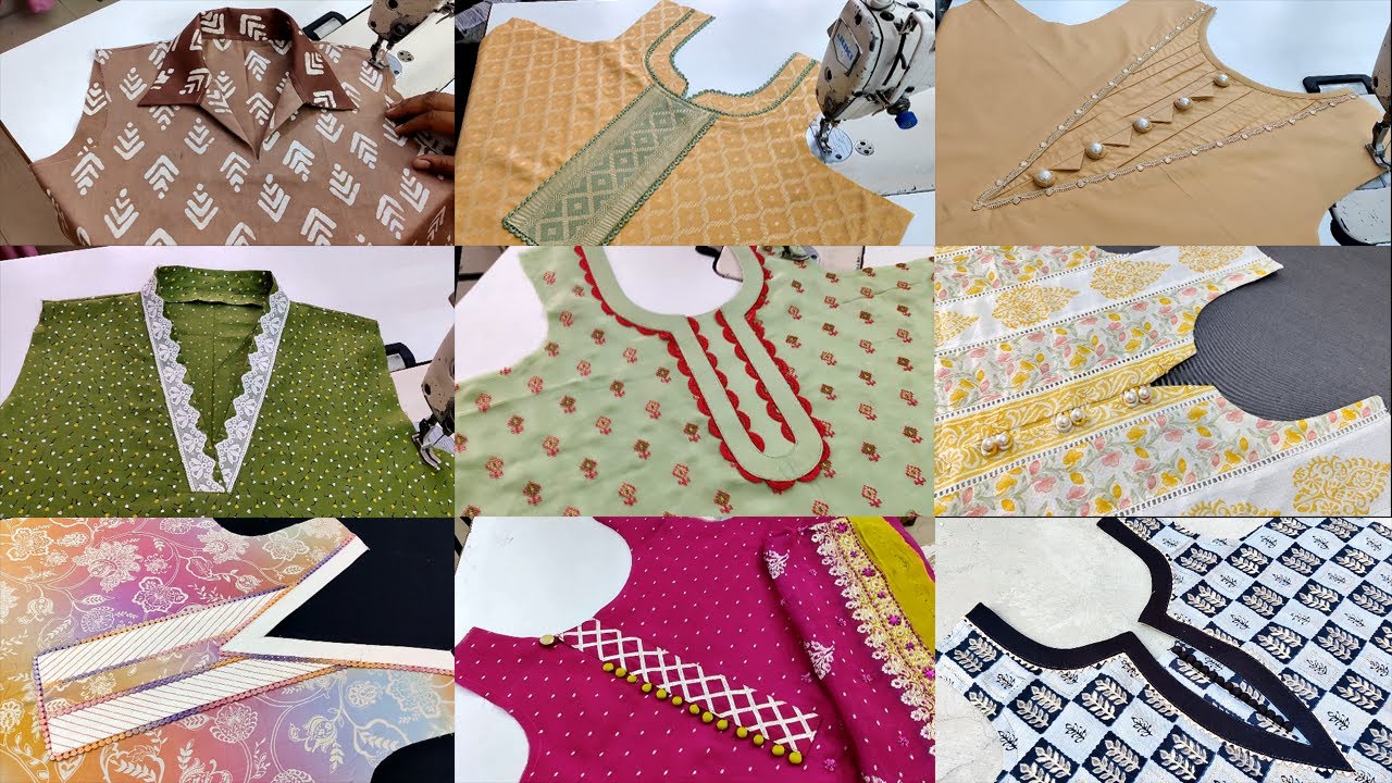 Stylish & Trendy 15 Top Neck Designs for Kurti  || Shree Boutique