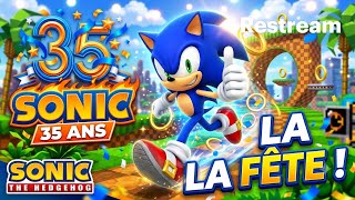The SONIC MARATHON for his 35th Anniversary! (From Retro to Modern)