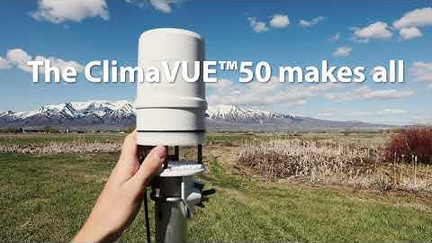 ClimaVUE™50 Intro