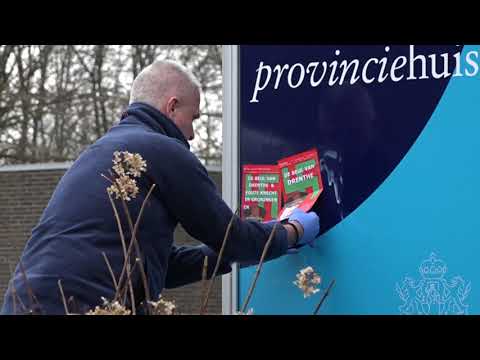 Gedeputeerde Stelpstra en waarnemend burgemeester Munniksma als nazibeulen op protestpamfletten - Gedeputeerde Stelpstra en waarnemend burgemeester Munniksma als nazibeulen op protestpamfletten