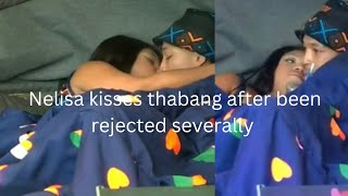 Bbans Nelisa Kisses Thabang After Been Rejected Severally As Yemi Continues To Monitor Khosi