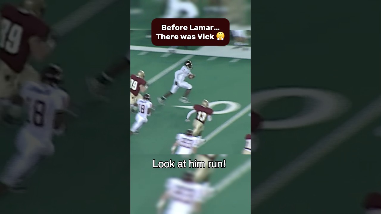 Michael Vick… AMAZING! #shorts #shortsfeed #football #collegefootball #nfl #athlete #virginiatech