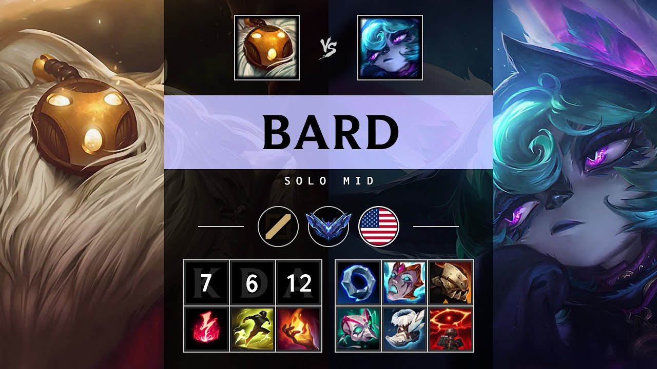 Bard Mid vs Vex - NA Diamond Patch 25.15