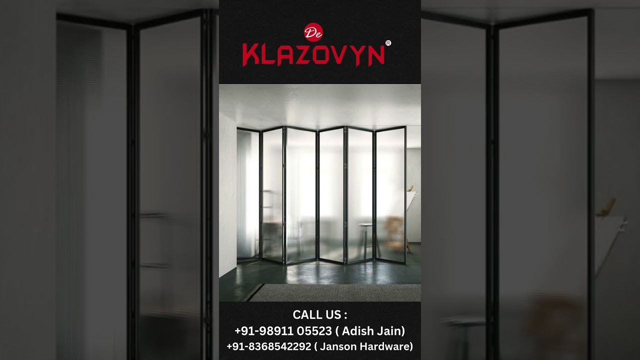 Glass Partition design ideas for Home & Office: Janson Hardware (Delhi)  