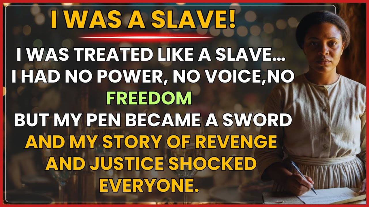 “She Was a Slave… But Her Pen Became a Sword | True Story of Revenge & Justice”