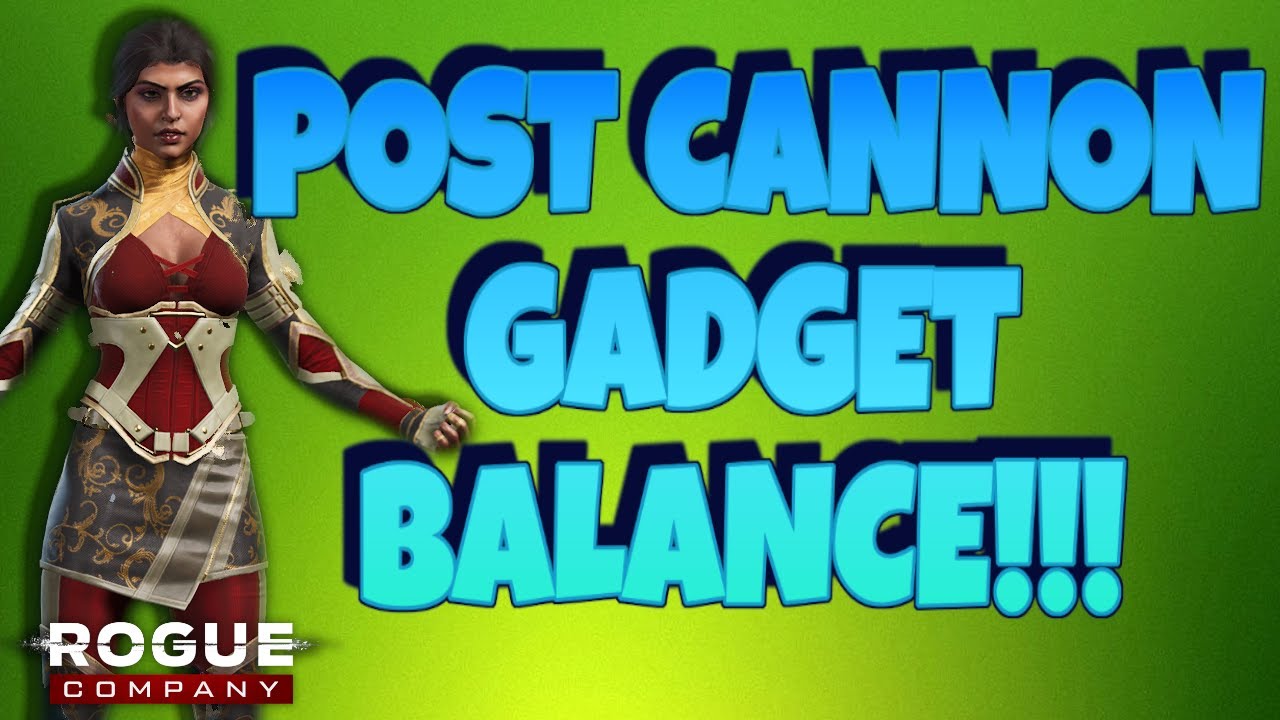 POST CANNON UPDATE: GADGET BALANCE - KESTREL GAMEPLAY - ROGUE COMPANY