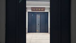 Security anti-theft door, equipped with multi-level anti-theft lock cylinder #metaldoor #factory
