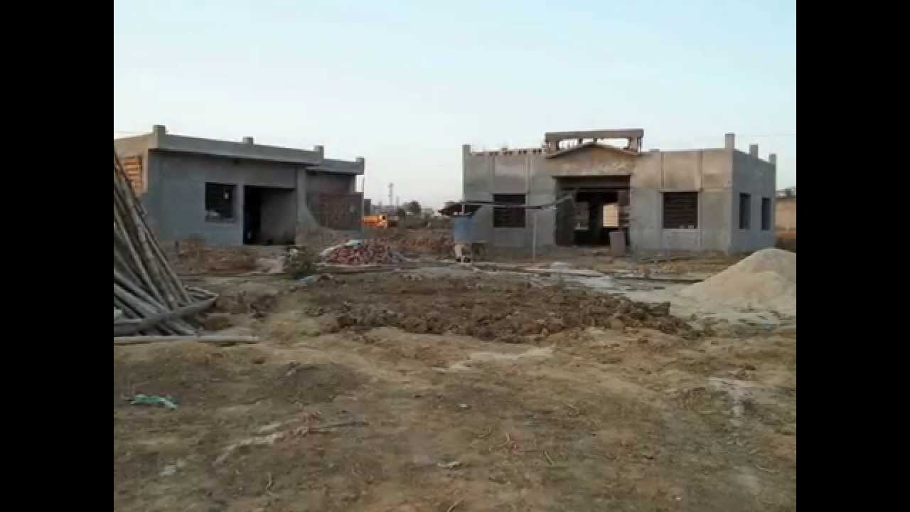 Under Construction House....Sand and Cement Rendering on Brick Wall ...