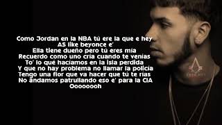 You da one ANUEL ft RIHANNA (version español letra)