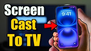 How to Screen Cast iPhone to TV with Chromecast (Screen Mirror)