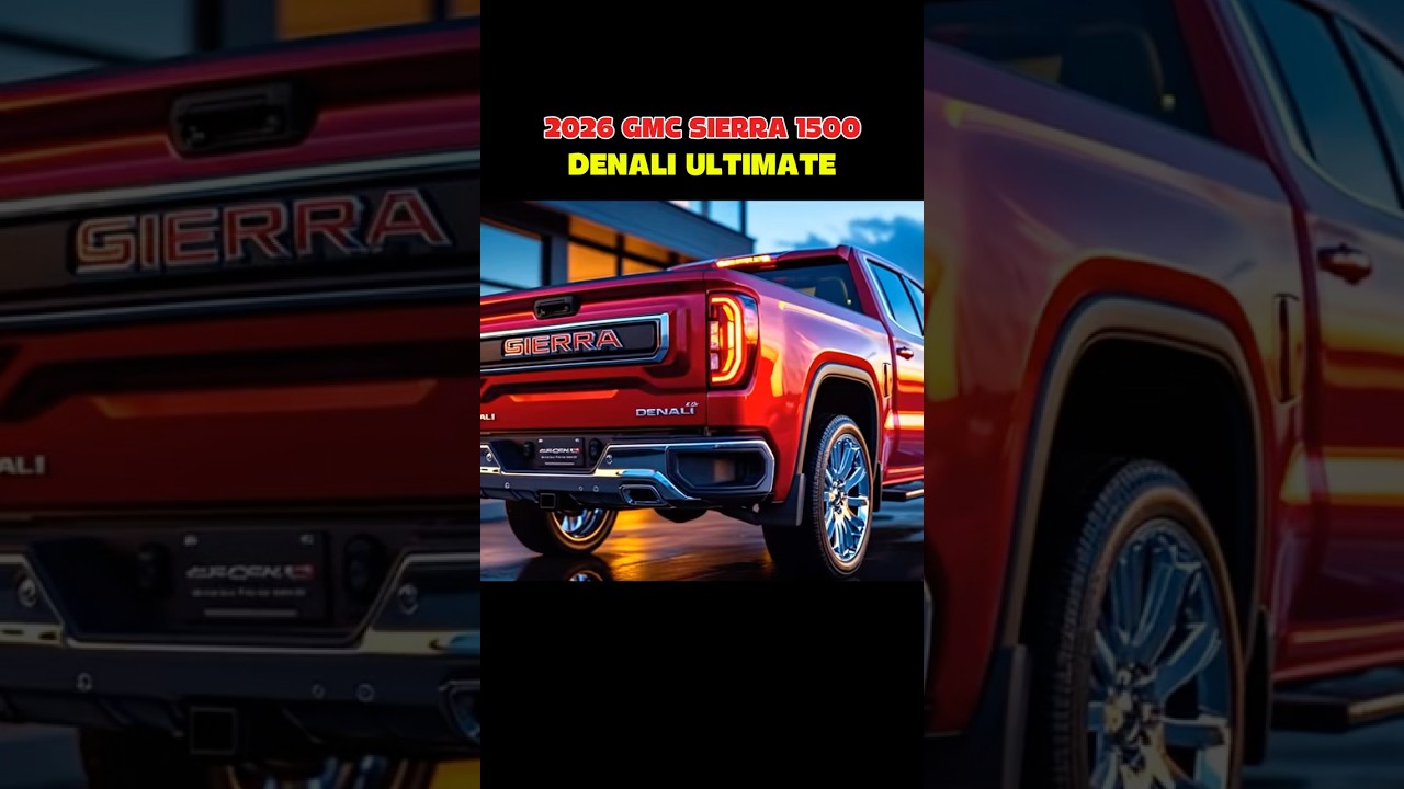Denali Ultimate, 2026 GMC Sierra 1500 