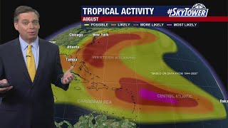 Tropical weather forecast August 1 - 2022 Atlantic Hurricane Season