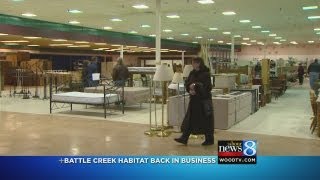 Fire-damaged Habitat store re-opens
