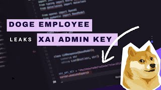 DOGE employee leaks Xai Admin key in public GitHub