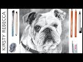 How to draw FUR with charcoal // MY TOP TIPS!