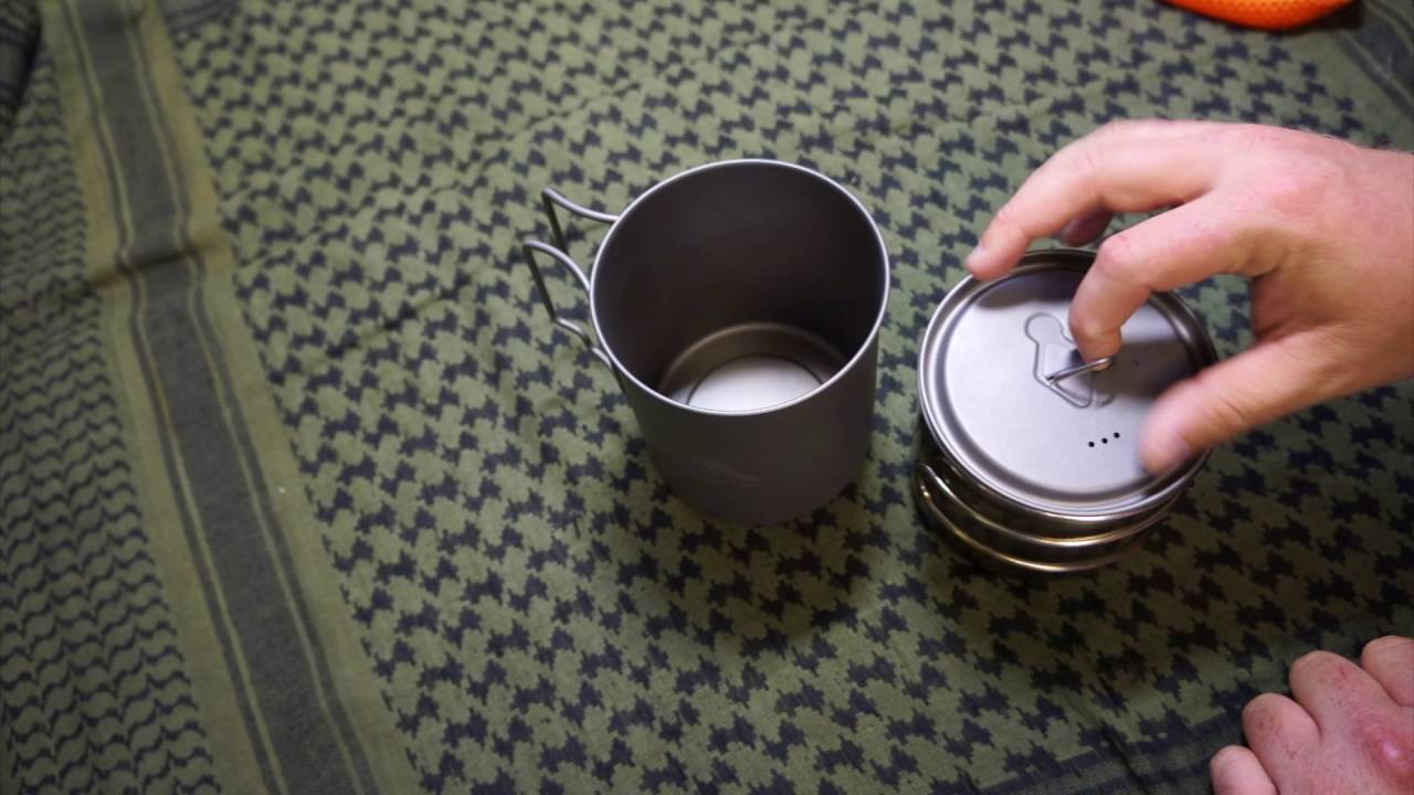 Gear - Toaks Titanbecher/Kochtopf 750ml