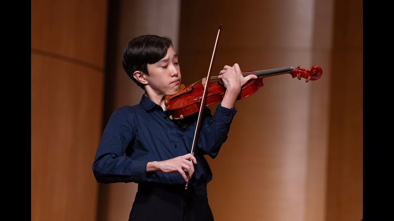 楊邁里 Miles Eli Glick - Saint-Saëns Violin Concerto No. 3, 1st mov.