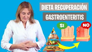 CÓMO RECUPERARTE de una GASTROENTERITIS | La mejor dieta para gastroenteritis | Nutrición clínica