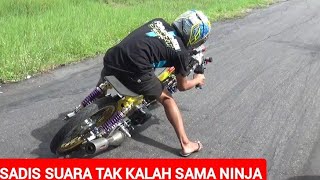 Suara Sadis Tak Kalah Sama Ninja Yamaha Fizr 116 Cc Karbu Standar Cdi Standar Knalpot Standar