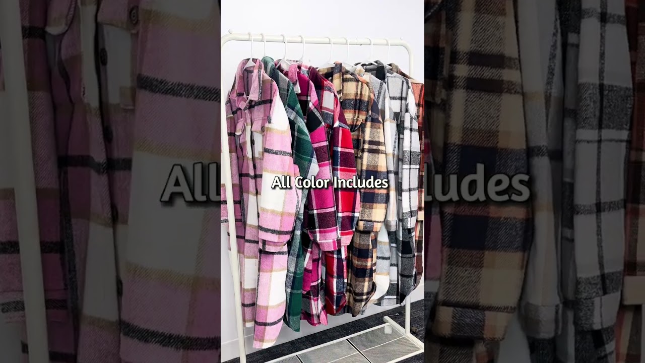 Plaid coat for women: casual warm outerwear 