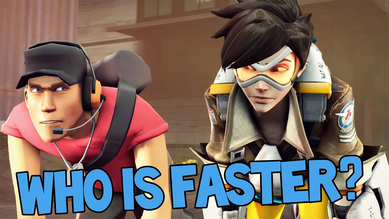 Who would win, Scout (TF2) or Tracer (Overwatch)? - Quora