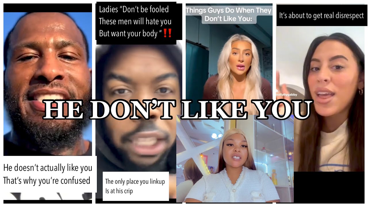 DISRESPECTFUL THINGS GUYS DO ‼️🤦‍♀️, WHEN THEY DON’T LIKE YOU / SECRETLY HATE YOU IN A RELATIONSHIP