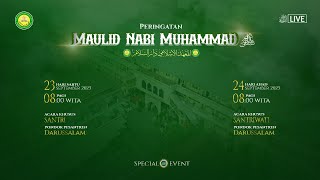 Peringatan Maulid Nabi Besar Muhammad Saw 1445h santri  Pondok Pesantren Darussalam Martapura