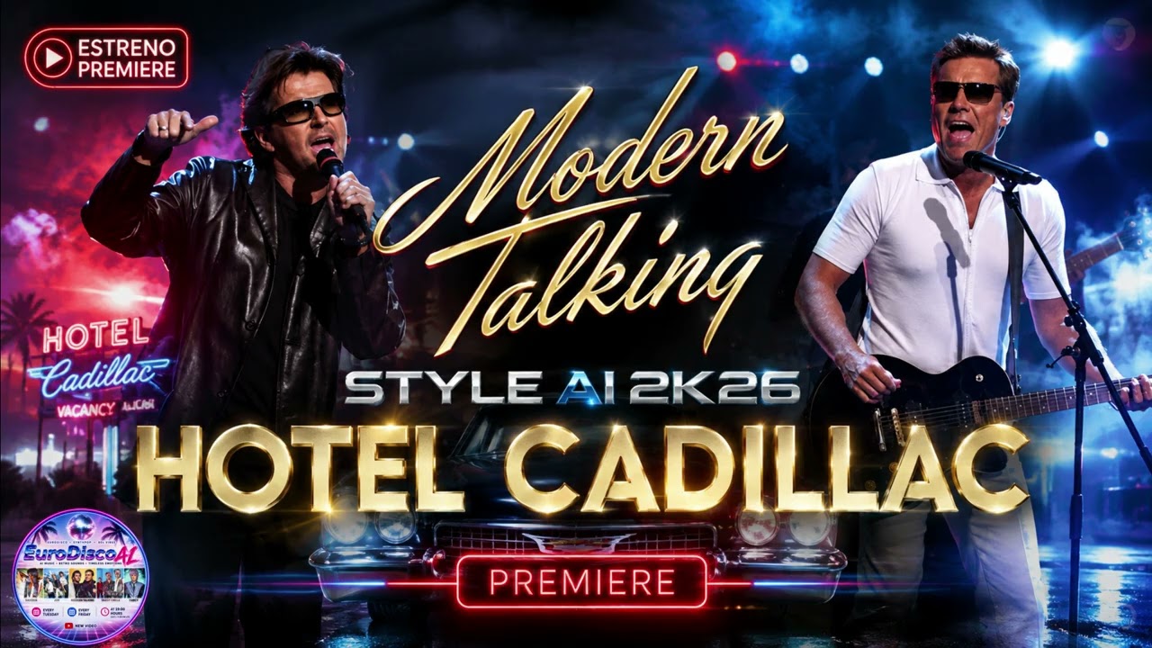 🎵 MODERN TALKING STYLE AI 2K26 – HOTEL CADILLAC – 🏨✨
