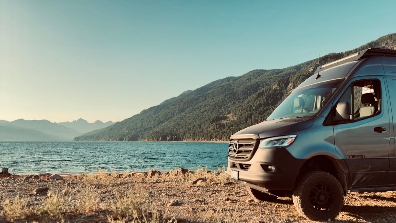 Vanlife Escape to Kachess Lake | Relaxing Sunset & Morning Vibes