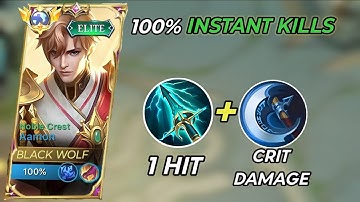 AAMON 100% TRUE DAMAGE BUILD!! - TOP 1 GLOBAL AAMON ~ MLBB 