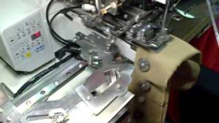 ASCOLITE Model: BAT-20 Auto Button Sewing and Wrapping Machine