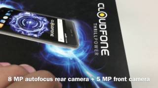 Cloudfone Thrill Power Unboxing
