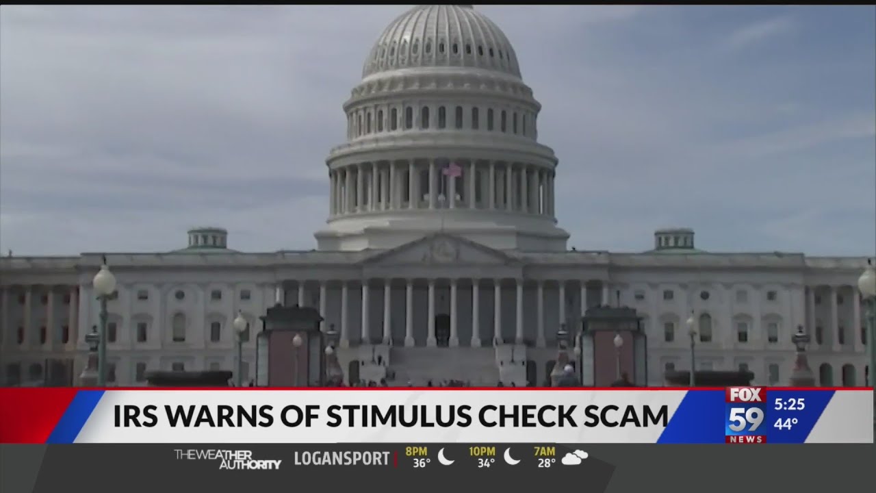 IRS warns of stimulus check scam