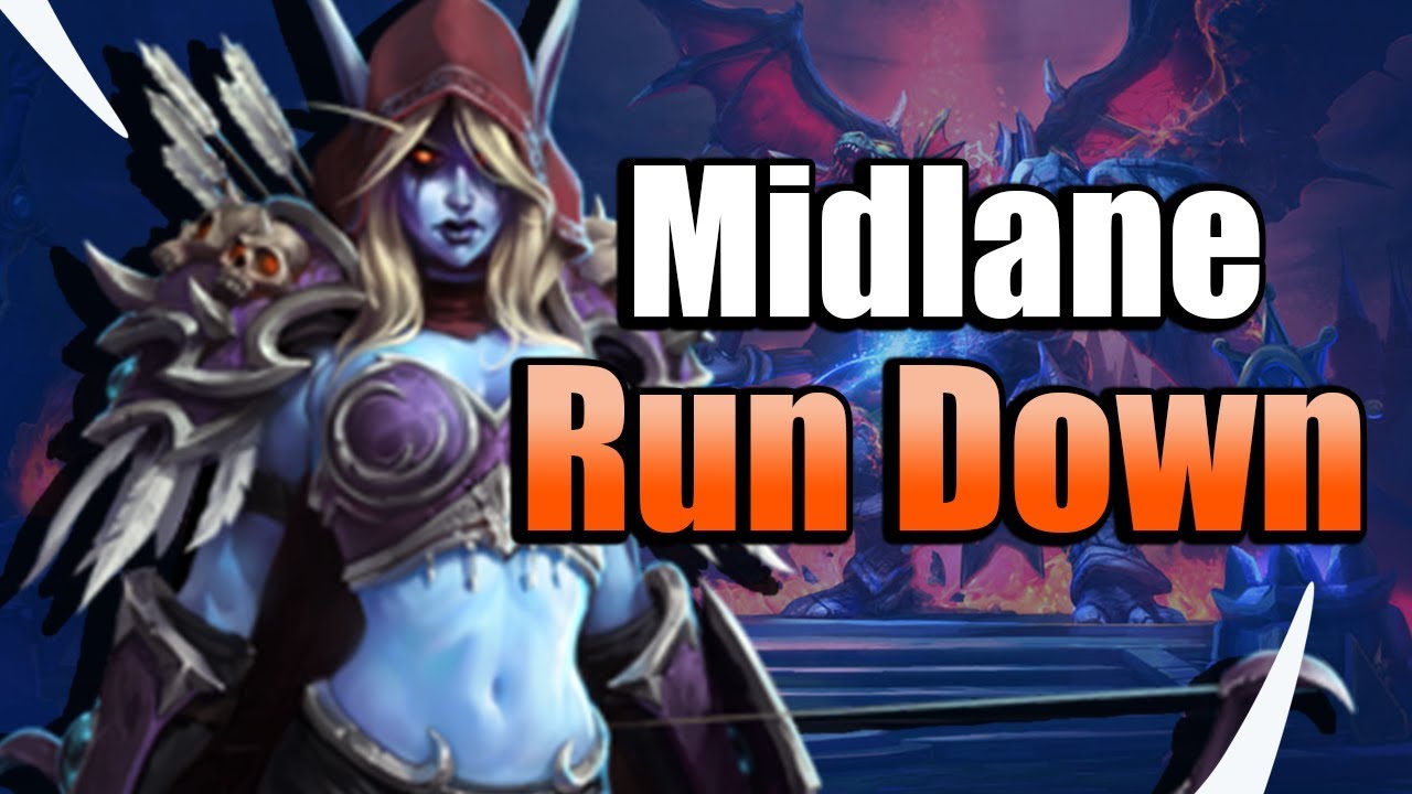 Midlane Energy - Sylvanas Runs it Down! Heroes of the Storm w Kiyeberries