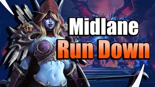 Midlane Energy - Sylvanas Runs it Down! Heroes of the Storm w Kiyeberries