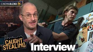 Darren Aronofsky Caught Stealing Interview The Director Talks Process, Austin Butler & More