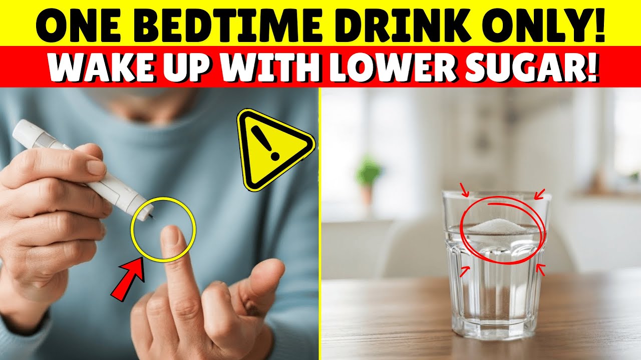 Over 60? Drink This at Bedtime to Support Lower Blood Sugar | Dr.Avalon
