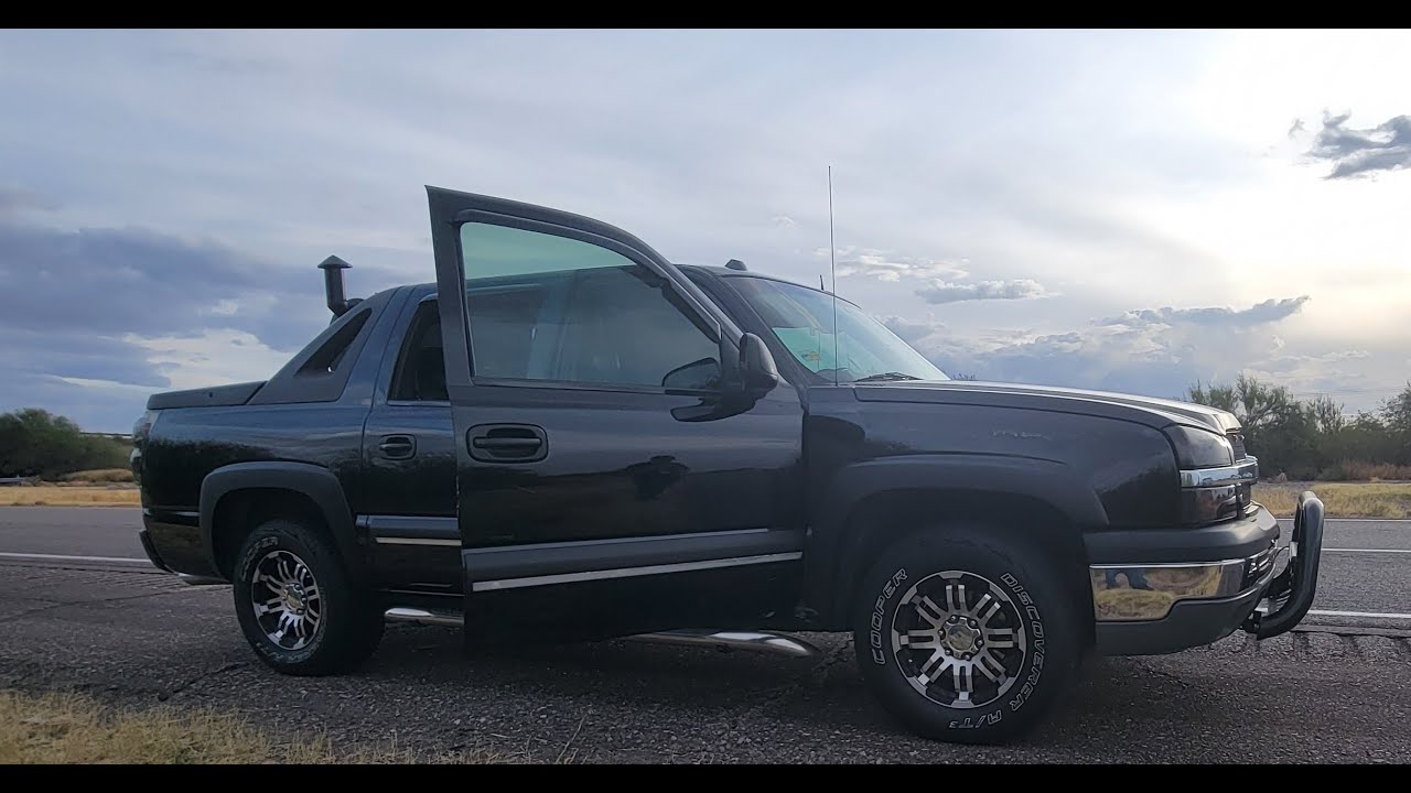 Chevy Avalanche, broke UJoint on highway I10 YouTube