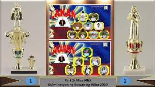 Lakan at Lakambini ng Wika 2020 - Part 1