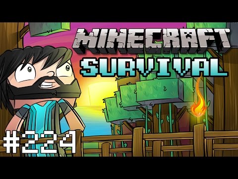 Minecraft : Survival - Noodle Topia Fountain! - #224