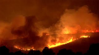 Raw Video: Lake County Wildfire