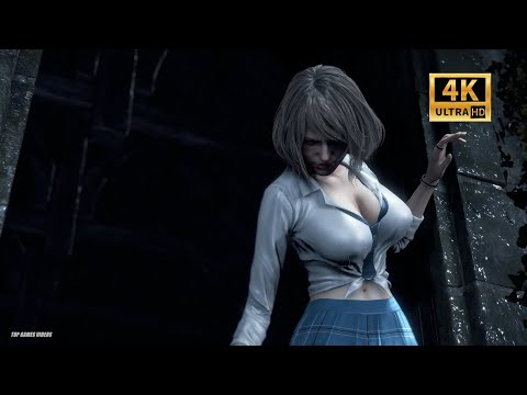 RESIDENT EVIL 4 REMAKE ALL ASHLEY GRAHAM CUTSCENES 【4K60ᶠᵖˢ】 