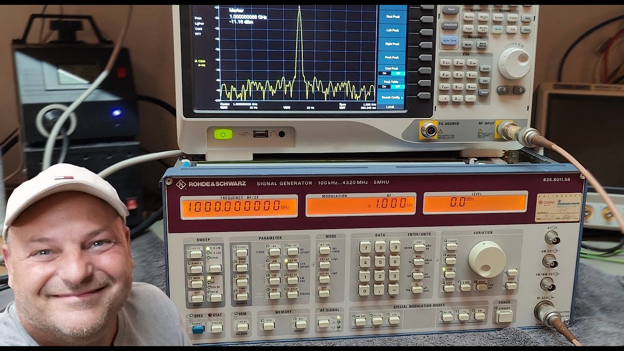 Rohde & Schwarz RF signal generator 4GHz SMHU 1992