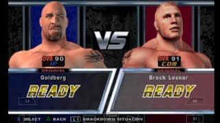 WWE SmackDown in mobile playing ||Goldberg vs Brock Lesnar #sg_family #shady_gaming